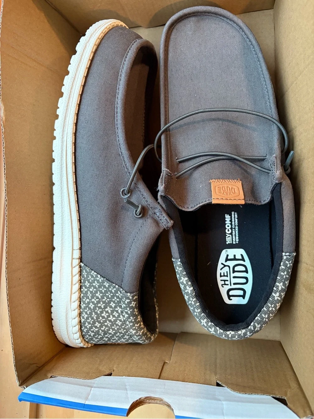 Men's Hey Dude Casual Shoes- New in Box